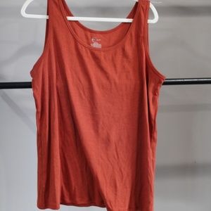 Cato, orange\rust tank, size 18\20, or Large, like new
